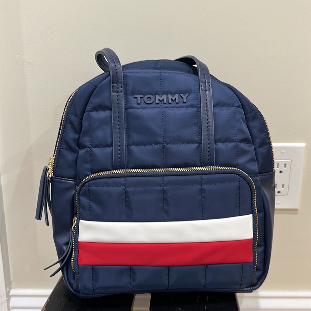 Tommy Hilfiger navy backpack